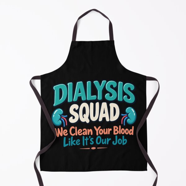 Item preview, Dialysis Squad Blood Cleaning Humor designed and sold by PunchDrop.