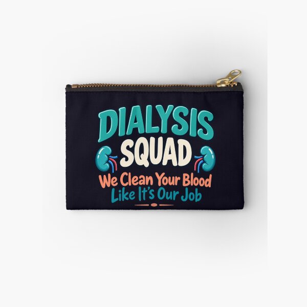 Item preview, Dialysis Squad Blood Cleaning Humor designed and sold by PunchDrop.