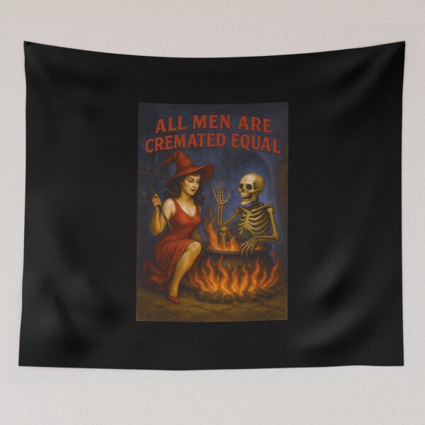 Item preview, All men are cremated equal  designed and sold by abby-thorns.