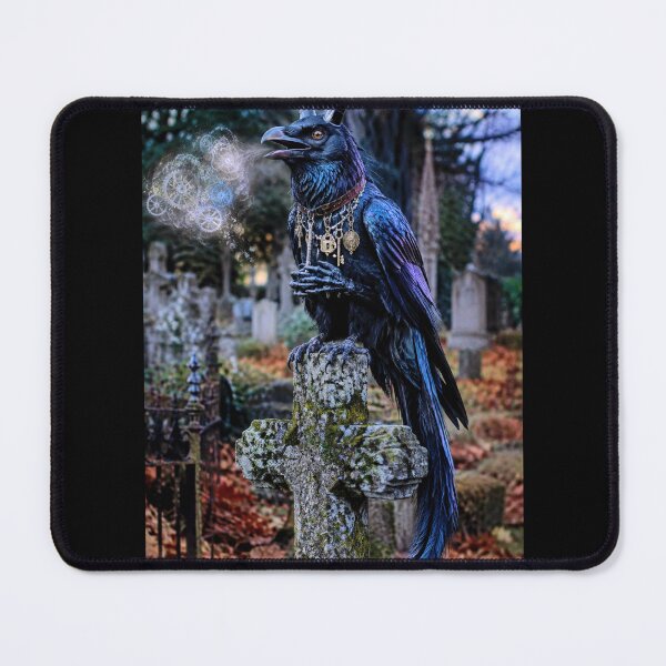 Item preview, Corvus, the raven feathered familiar designed and sold by WhimsigothArt26.