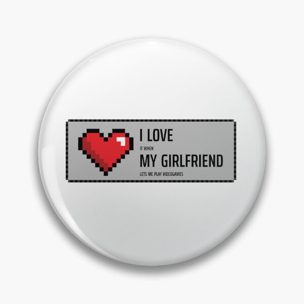 Item preview, I Love It When My Girlfriend Lets Me Play Videogames - Funny Gamer Quote designed and sold by qfa Originals.
