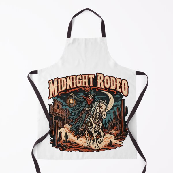 Item preview, Midnight Rodeo Ghost Cowboy Western Horror Art designed and sold by IRON WINGS /USAF.