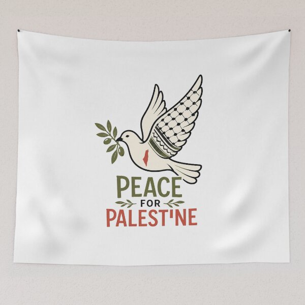 Item preview, PEACE FOR PALESTINE designed and sold by OliveKey.