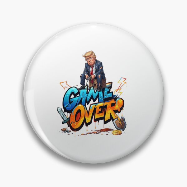 Item preview, Sad Trump Gamer "Game Over" Graffiti Art designed and sold by Alaric4you.