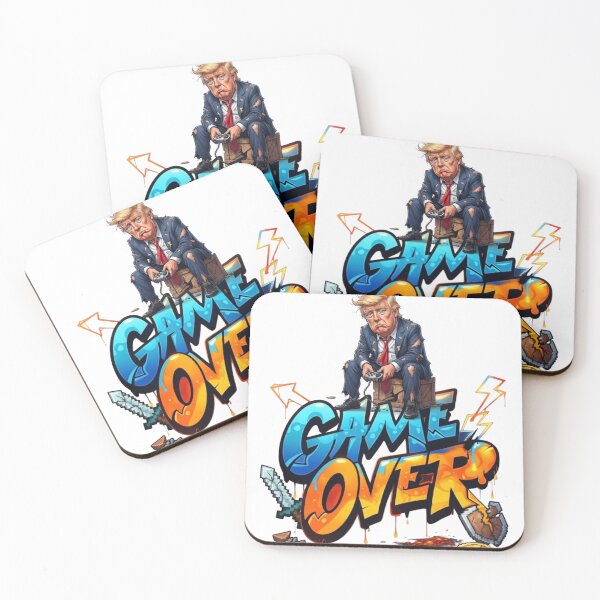 Item preview, Sad Trump Gamer "Game Over" Graffiti Art designed and sold by Alaric4you.