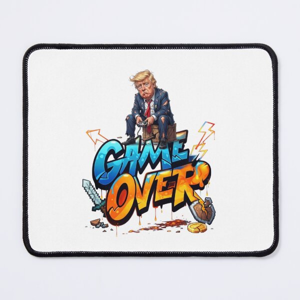 Item preview, Sad Trump Gamer "Game Over" Graffiti Art designed and sold by Alaric4you.