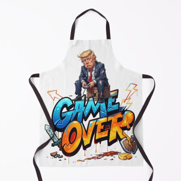 Item preview, Sad Trump Gamer "Game Over" Graffiti Art designed and sold by Alaric4you.