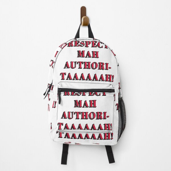 Item preview, respect mah authoritah sign music song iconic white designed and sold by Doctor Schtrudel.