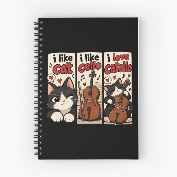 Item preview, I like cat, i like cello, i love catello designed and sold by Konvero.