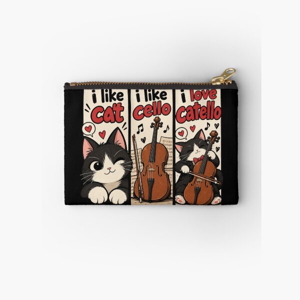 Item preview, I like cat, i like cello, i love catello designed and sold by Konvero.