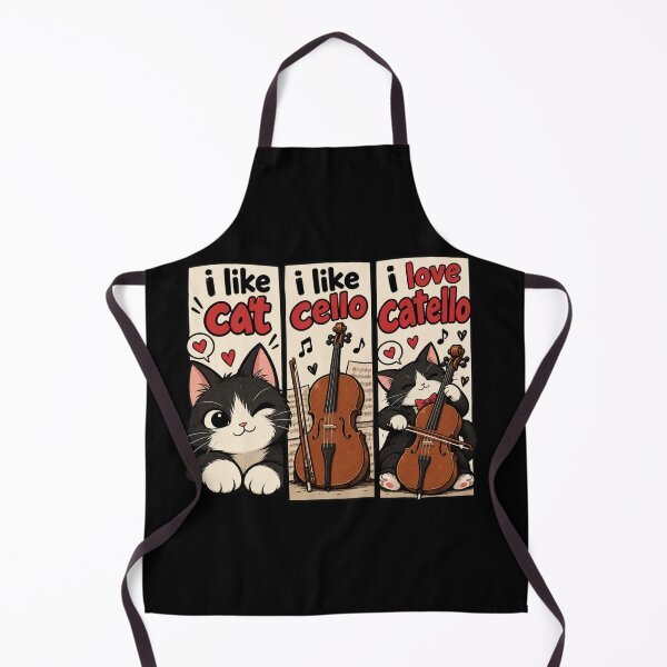 Item preview, I like cat, i like cello, i love catello designed and sold by Konvero.