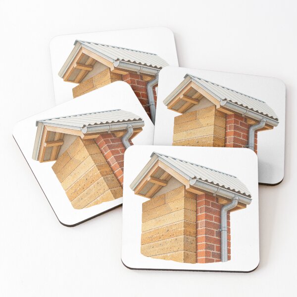 Item preview, Rwanda Earth Brick and Roof Detail Digital Watercolour designed and sold by FurusatoGallery.