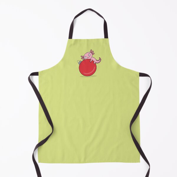 Item preview, Funny Axolotl Rolling on Christmas Red Ornement Minimalist designed and sold by bard-art.