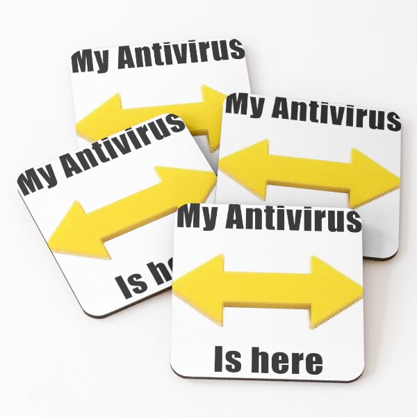 Item preview, My Antivirus Is Here Funny Tech Design designed and sold by hardingcarl2.