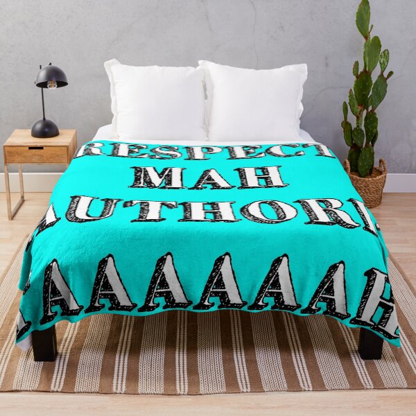 Item preview, respect mah authoritah sign music song iconic cyan designed and sold by Doctor Schtrudel.