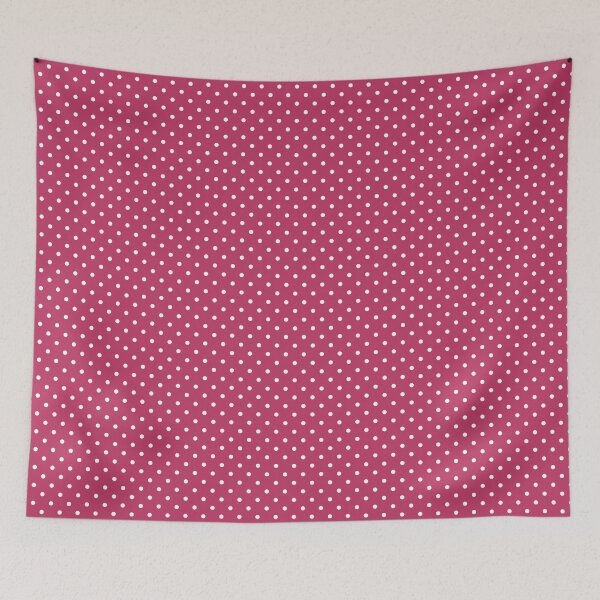Item preview, Valentine’s Kiss Pink Polka Dot Preppy Pattern | Coquette Pink Polka Dot Aesthetic | Feminine Valentine’s Kiss Polka Dot Design | Retro Pink Polka Dot Valentine Pattern designed and sold by VivaFy.