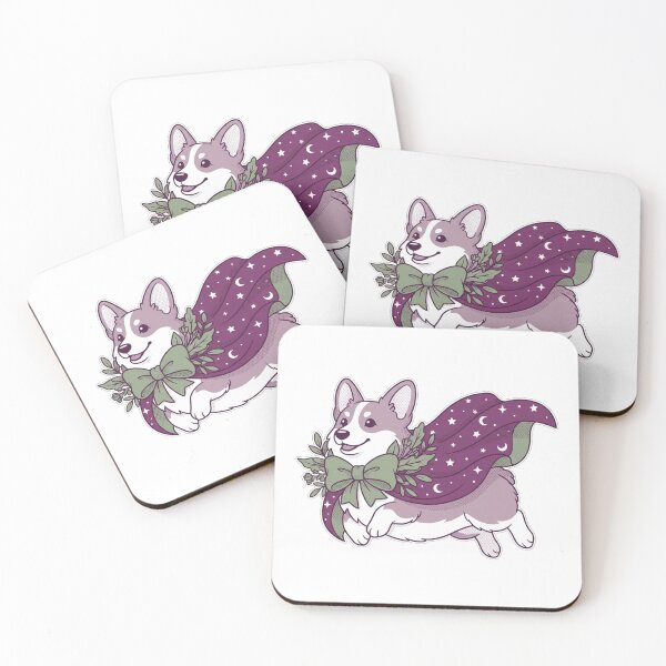 Item preview, Celestial Witch Corgi Starry Cape Flying Magical Fairy Pup Shirt    designed and sold by TeNovaStudio.