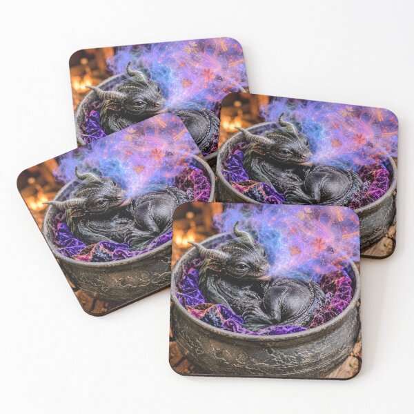 Item preview, Hexley, the cauldron wyrm designed and sold by WhimsigothArt26.