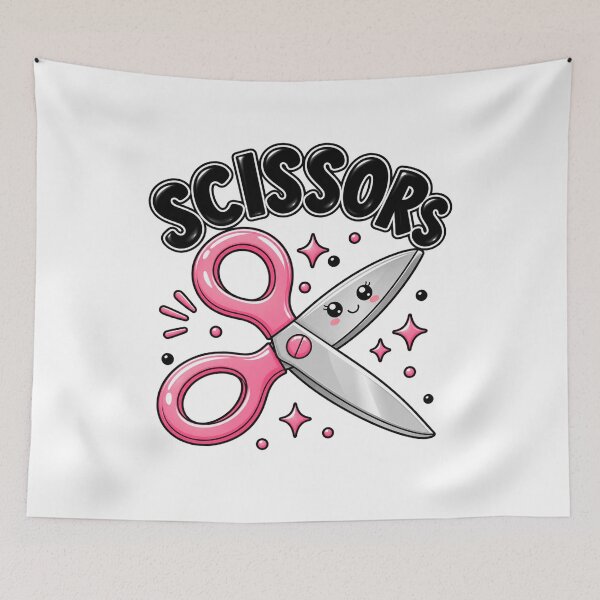 Item preview, Halloween Scissors Rock Paper Matching Cute Scissors Costume designed and sold by 76Valeria.