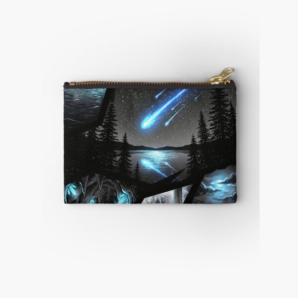 Item preview, Dark Fantasy Landscape – Celestial Night Sky designed and sold by ElagoozArt.