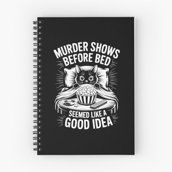 Item preview, Murder Shows Before Bed Seemed Like a Good Idea designed and sold by jkrphoto.