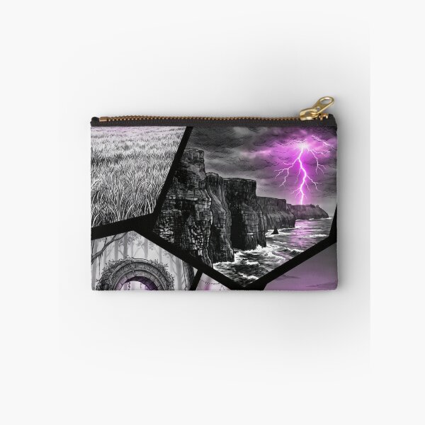 Item preview, Mystical Purple Fantasy Landscape designed and sold by ElagoozArt.