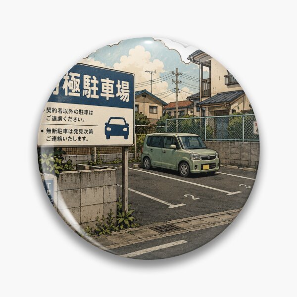 Item preview, REAL JAPAN #02 | Monthly Parking Lot｜月極駐車場 designed and sold by nanigenai.