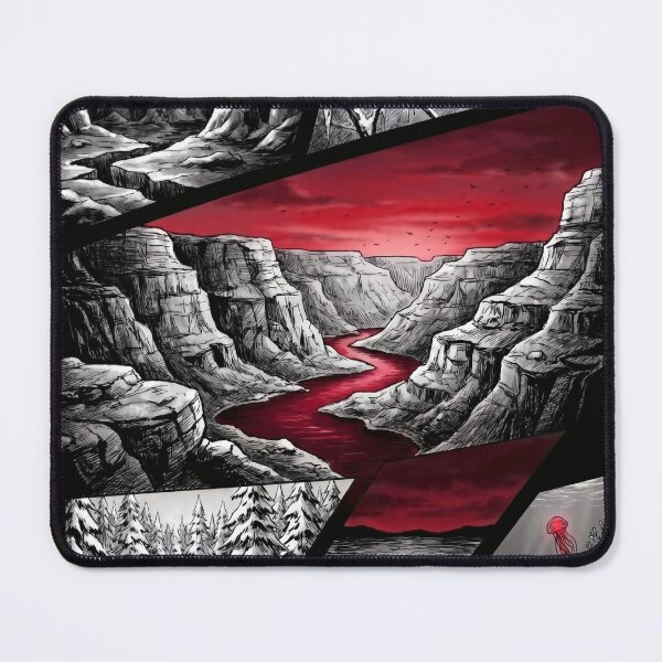 Item preview, Surreal Comic Panel Landscape Montage designed and sold by ElagoozArt.