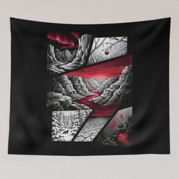 Item preview, Surreal Comic Panel Landscape Montage designed and sold by ElagoozArt.