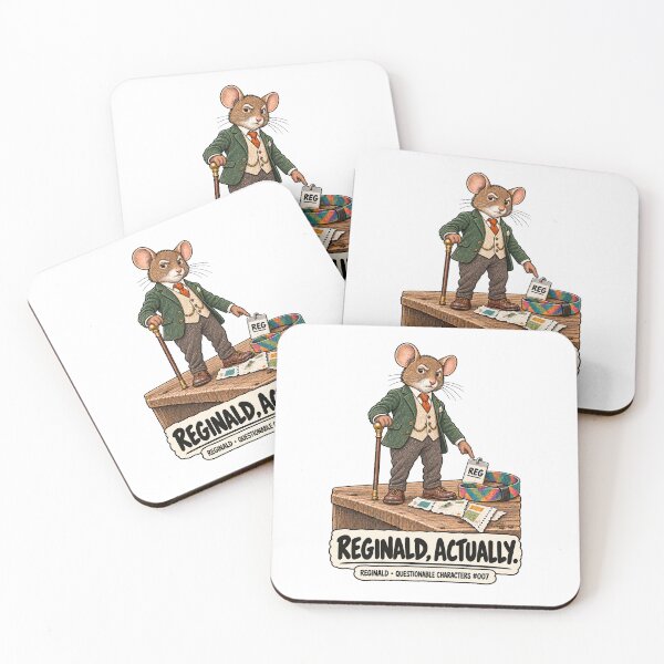 Item preview, Funny Festival Mouse: Reginald, Actually designed and sold by BotherBox.