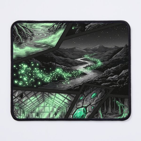 Item preview, Vintage Engraved Mountain Landscape designed and sold by ElagoozArt.