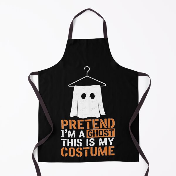 Item preview, Pretend I'm A Ghost This Is My Costume Bed Sheet Hanger Funny Halloween Shirt designed and sold by TeNovaStudio ⭐⭐⭐⭐⭐.