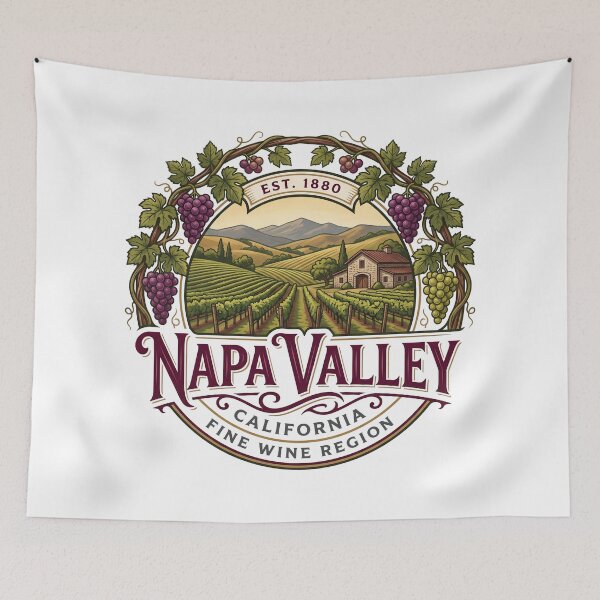 Item preview, Napa Valley California Wine Region designed and sold by Futurebeachbum.