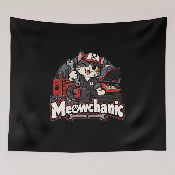 Item preview, Meowchanic designed and sold by Konvero.