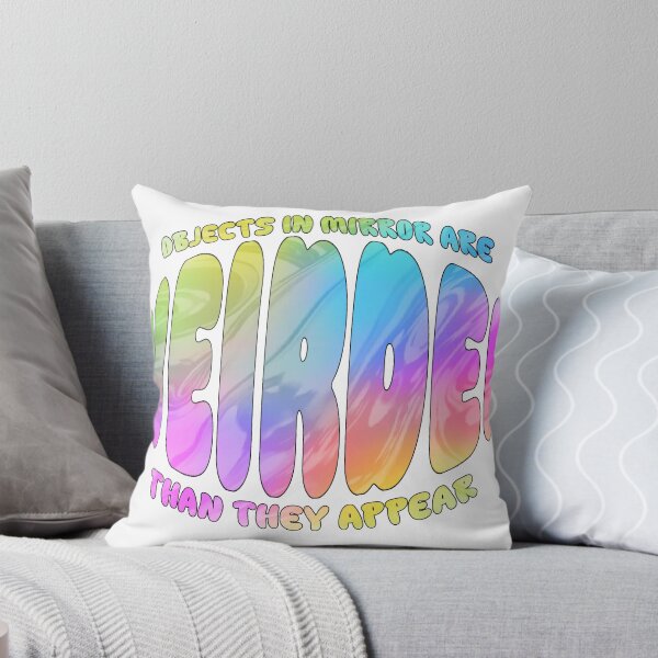 Item preview, "Objects In Mirror Are Weirder Than They Appear" Dark designed and sold by ShopCNTS.