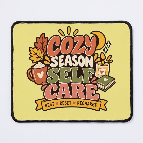 Item preview, Cozy Season Self Care, Rest Reset Recharge Autumn Vibes Description designed and sold by Right-UR.