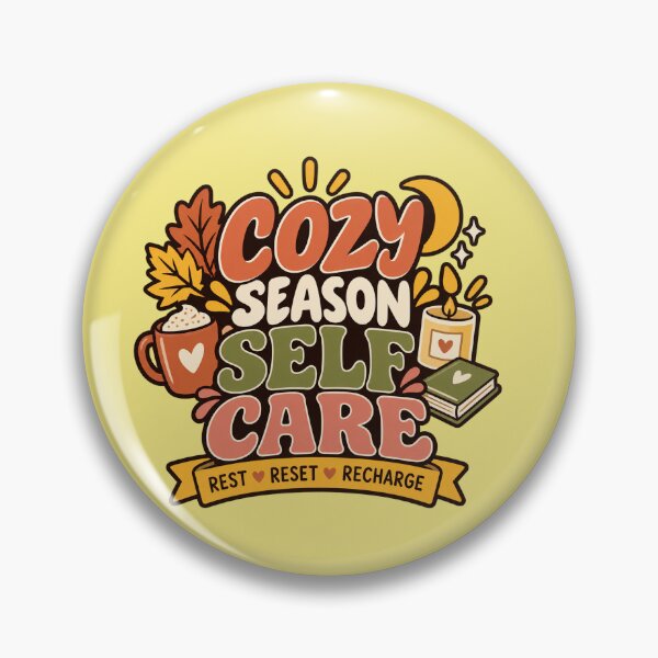 Item preview, Cozy Season Self Care,  Rest Reset Recharge Autumn Vibes  Description designed and sold by Right-UR.