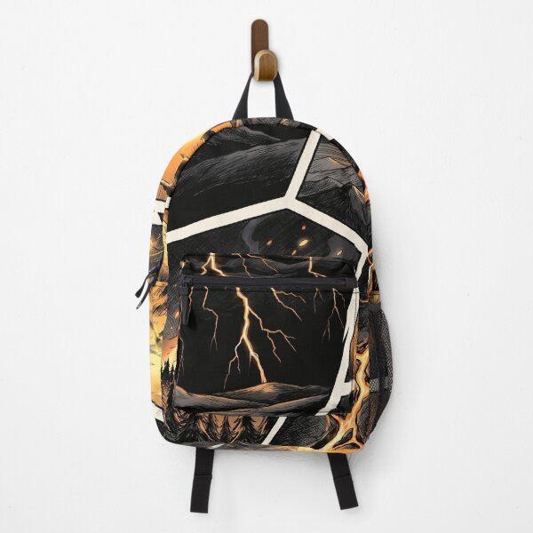 Item preview, Golden Storm Mountain Landscape designed and sold by ElagoozArt.
