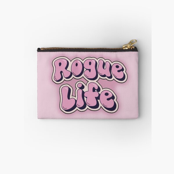 Item preview, Rogue Life – Pink Bubble RPG Typography designed and sold by ttrpgist.