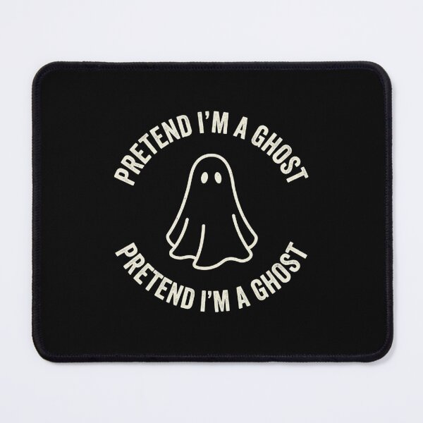 Item preview, Minimalist Sheet Ghost Pretend I'm A Ghost Funny Lazy Halloween Shirt designed and sold by TeNovaStudio.