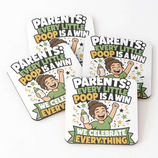 Item preview, Parents Every Little Poop Is A Win Funny New Mom Dad Parenting Humor designed and sold by MirengLab.