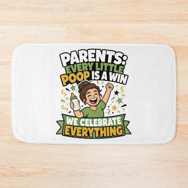 Item preview, Parents Every Little Poop Is A Win Funny New Mom Dad Parenting Humor designed and sold by MirengLab.