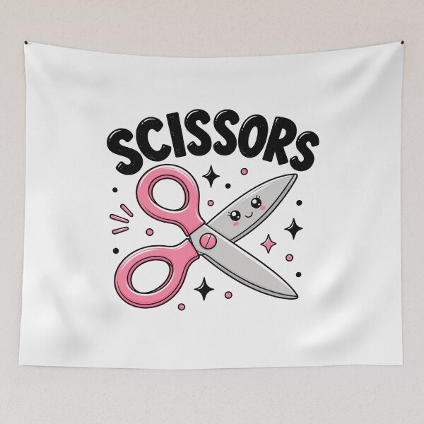 Item preview, Halloween Scissors Rock Paper Matching Cute Scissors Costume designed and sold by 76Valeria.