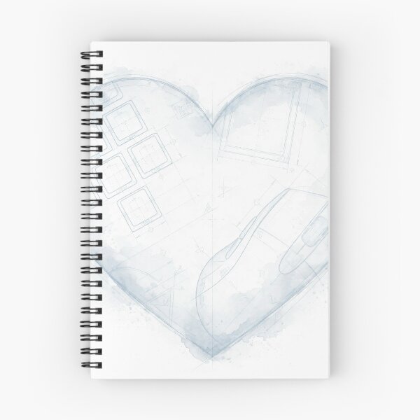 Item preview, Stamp with heavenly PC heart. Compiuter PC Heart blueprint, gaming on a white background. Tech love design engineers, PC lover. designed and sold by ollgast5.