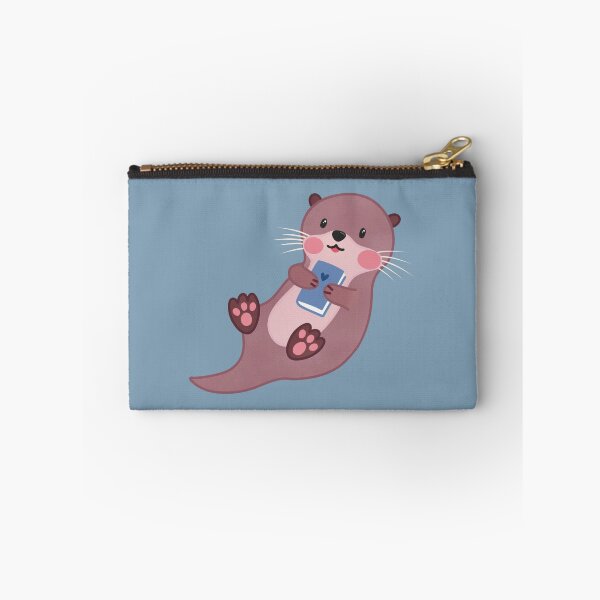Item preview, Cute Otter with Book designed and sold by winterpumpkin.