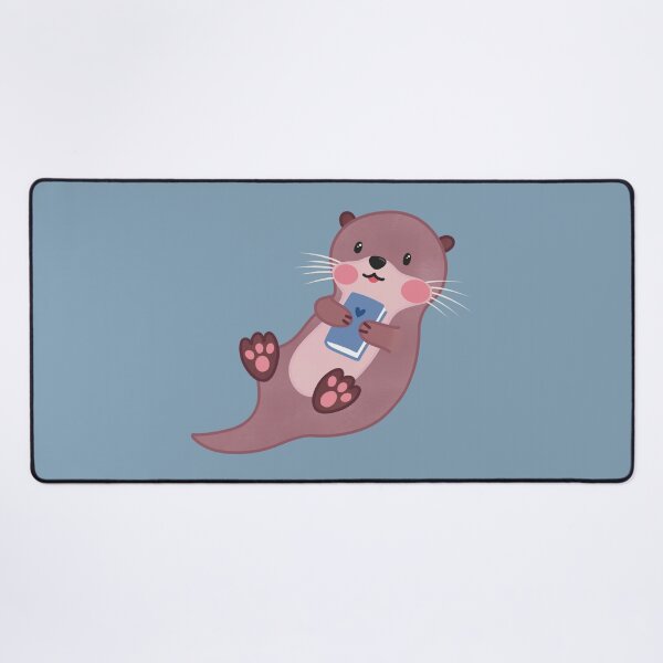 Item preview, Cute Otter with Book designed and sold by winterpumpkin.