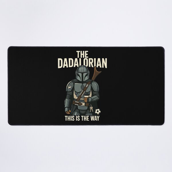 Item preview, The Dadalorian — This Is the Way Funny Dad T-Shirt designed and sold by CerealBoxInk.