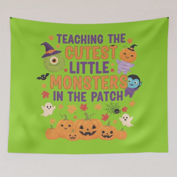Item preview, Teaching Little Monsters Pumpkin Patch Graphic designed and sold by Exquisite Design Studio „Paculówka”.