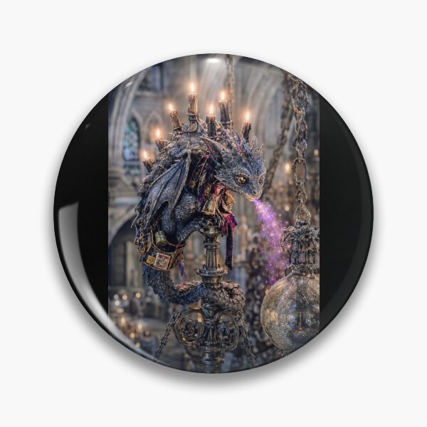 Item preview, Wick, the Pygmy dragon designed and sold by WhimsigothArt26.