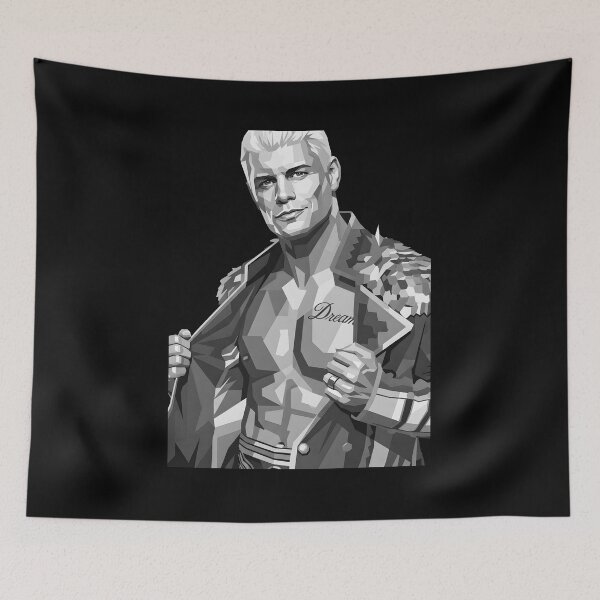 Item preview, Cody rhodes grayscale designed and sold by varkicermanas.